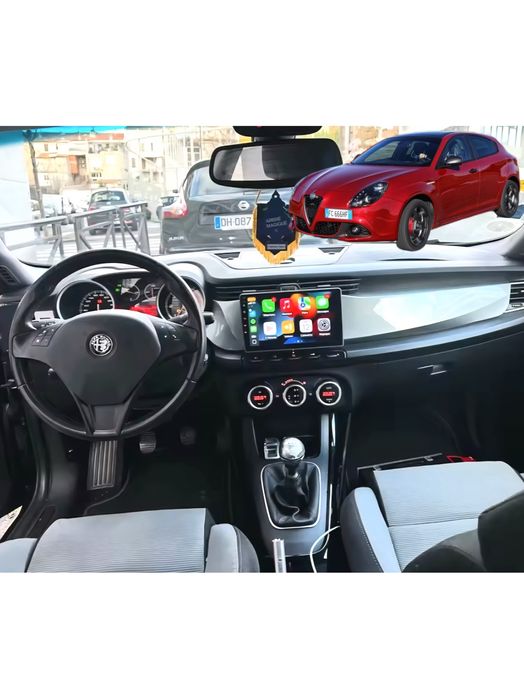 Rádio Alfa Romeo Giulietta Android 14 com GPS