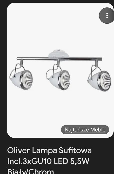 Oliver lampa sufitowe Led 5.5 W