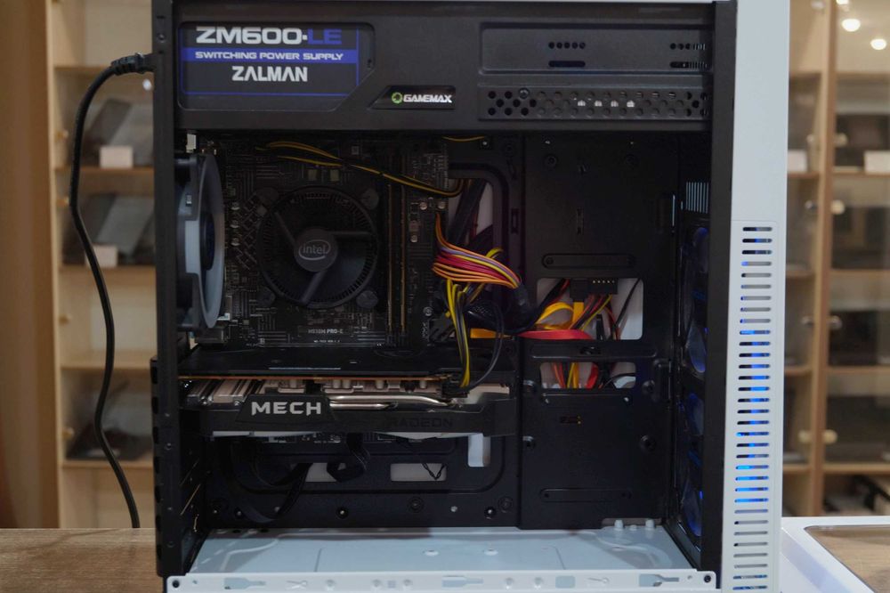 ГАРАНТІЯ ПК (i3-10105F/RAM 16/SSD 256/HDD 1ТБ/RX 6600 8ГБ) TVOYO