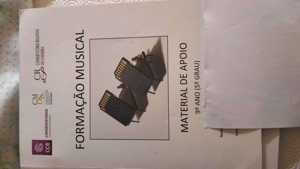 Livros de formação Musical 8⁰ e 9⁰ ano