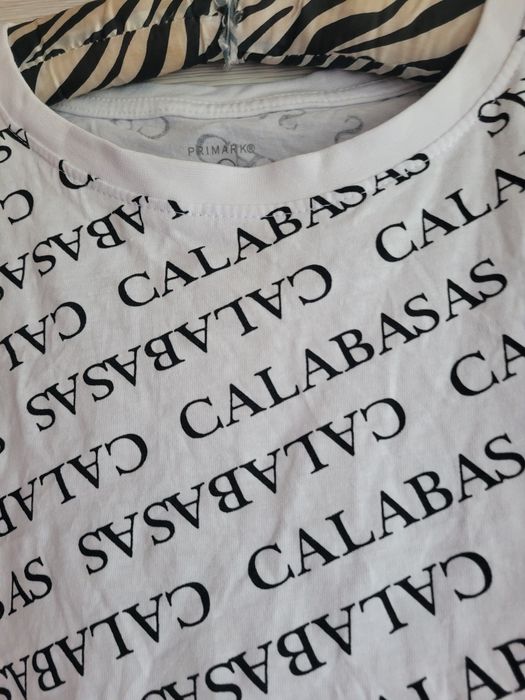 Koszulka t-shirt w print  UK 50 52 Primark