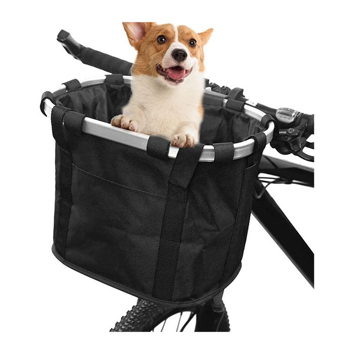 Koszyk rowerowy na kierownicę składany 15L