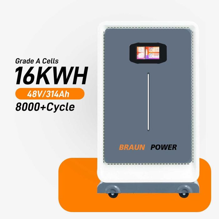 Magazyn energii 16-17KW 314ah 8000+ Mozliwy montaz