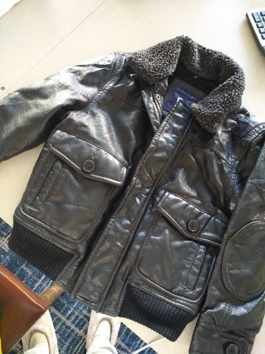 Casaco de Cabedal criança