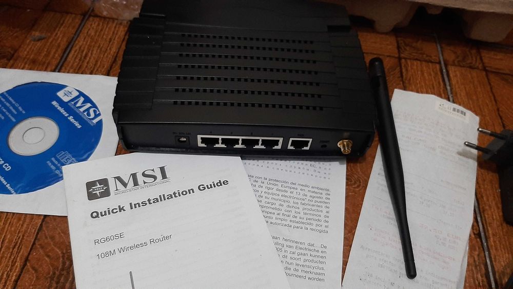Router MSI wireless RG60SE 108M