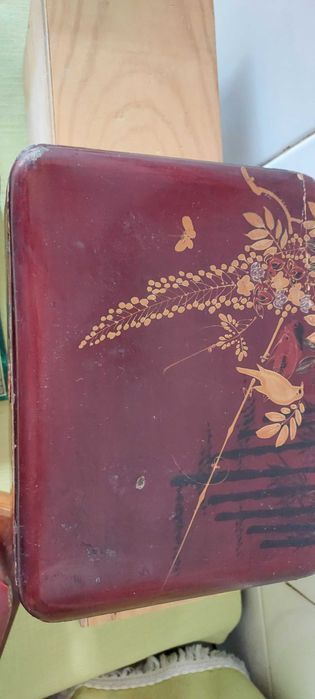 5 caixas de madeira antigas