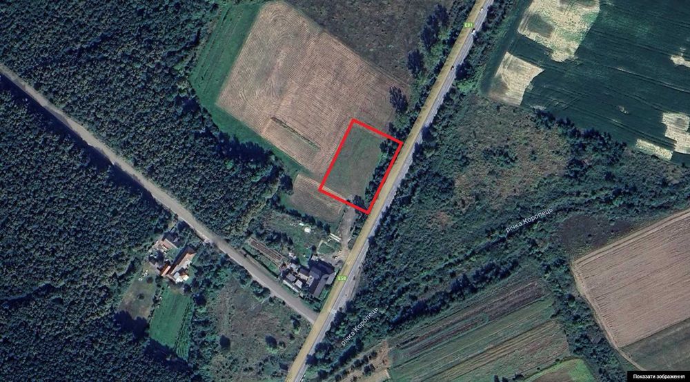 Продаж земельної Мукачівський р-н., тер. Жнятинської с/р, ур.Манеш