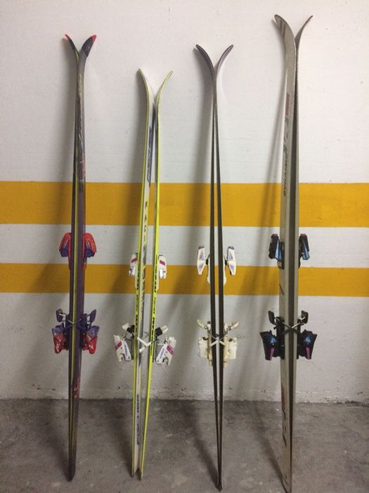 Skis de prática de ski