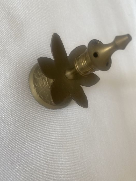 Antique-style brass miniature