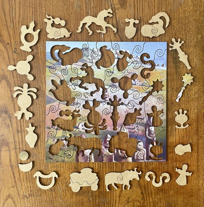 Фігурний Етно пазл