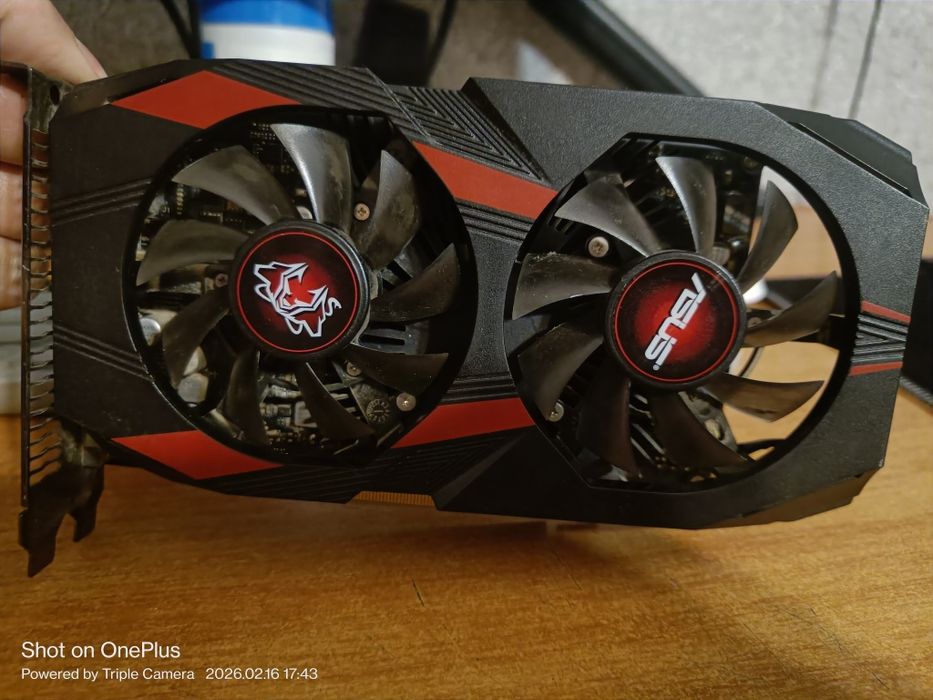 Отправлено Видеокарта 1050 Asus