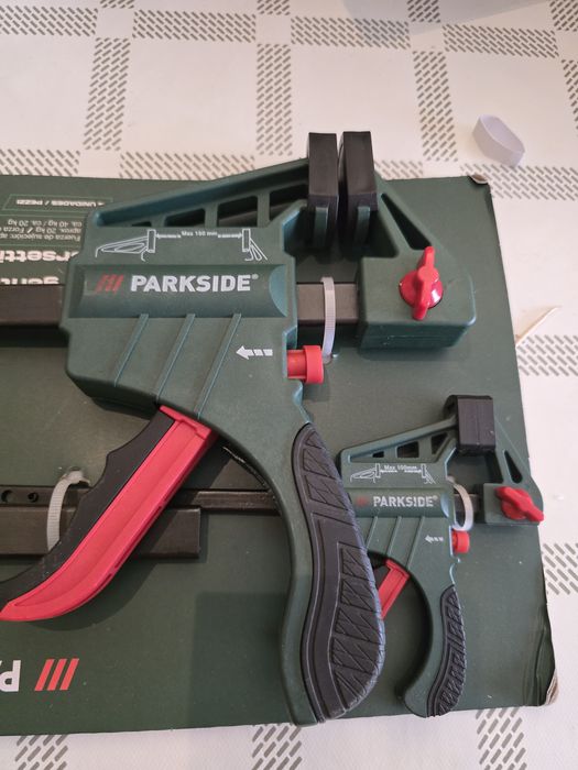 Pinças de aperto rápido parkside