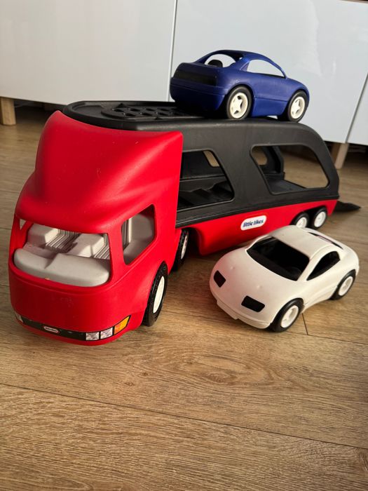 Little Tikes Laweta z dwoma samochodami