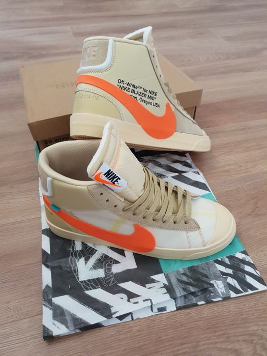 Buty Nike Blazer Mid x Off-White All Hallow's Eye nowe  44