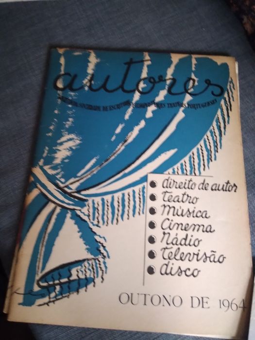 4 Boletins direito de autor do ano 1964 Primavera, verao, Outono, inve