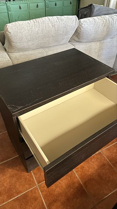 Movel malm de 3 gavetas