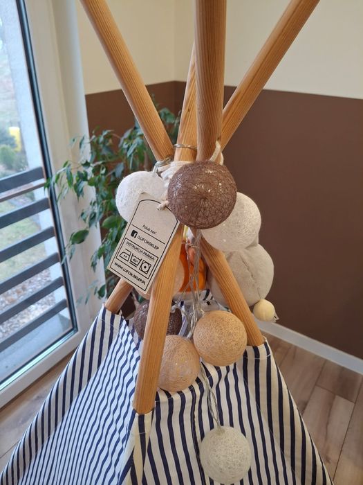 Namiot tipi dla dzieci marynistyczny morski