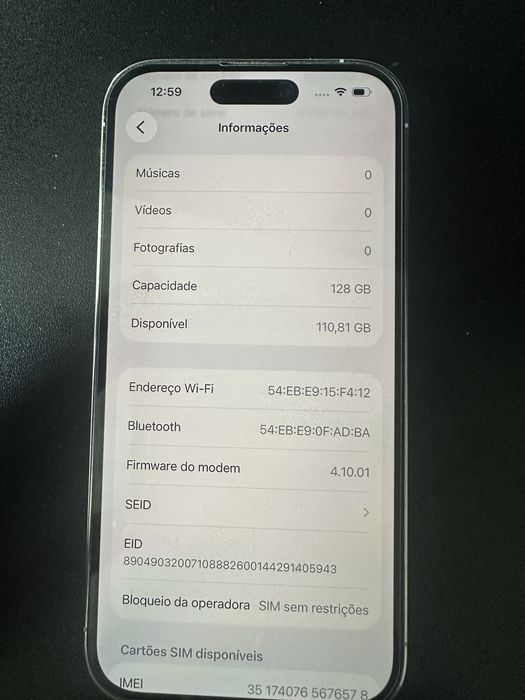 Vendo iphone 14 pro em perfeito estado