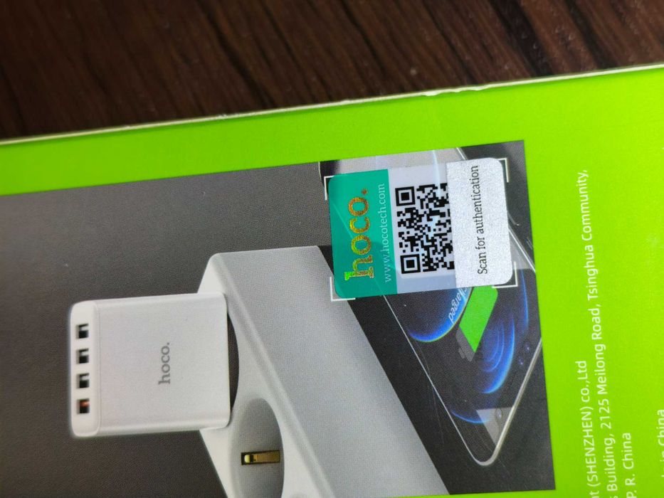 Зарядное hoco. на 4 USB с быстрой зарядкой