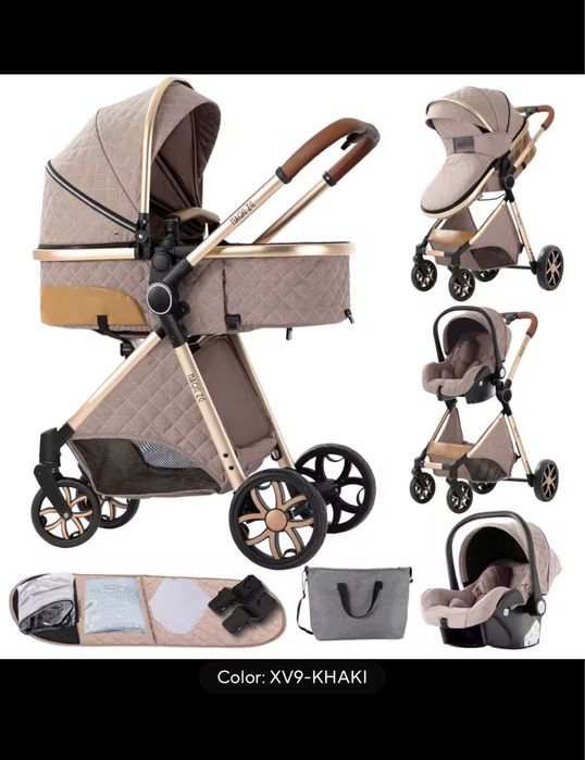 Carrinho bebé 3 em 1 Trio completo Novo