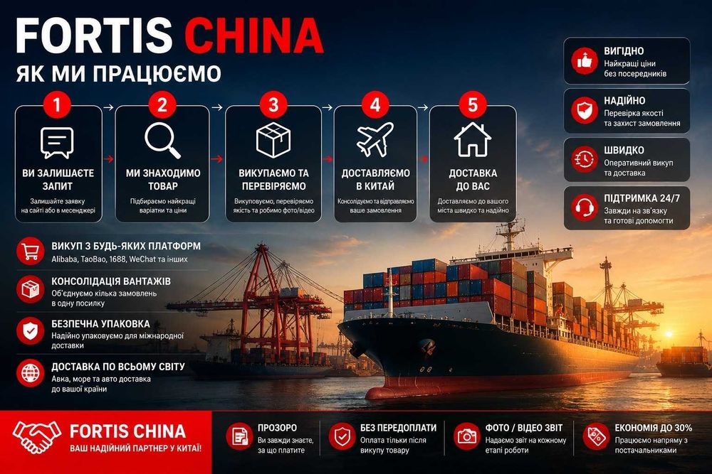 Викуп товарів з Китаю!Пошук Викуп Доставка товарів з Китаю Alibaba TaoBao 1688 Wechat, Баєр,під замовлення