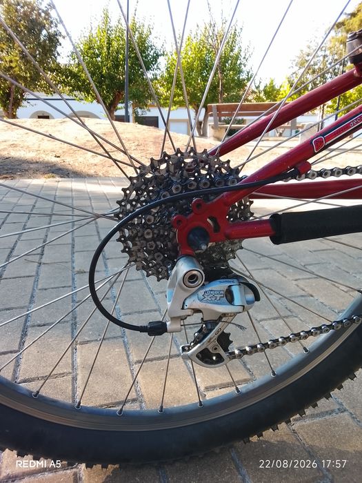 Bicicleta BTT Decathlon Shimano XT + RockShox