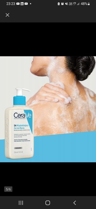 CeraVe Żel Wygładzający do Mycia 300 ml