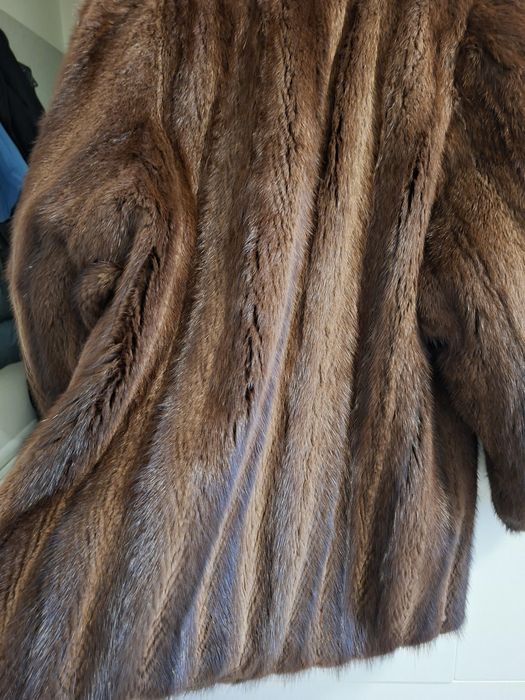 Futerko z norek piękne ciepłe premium