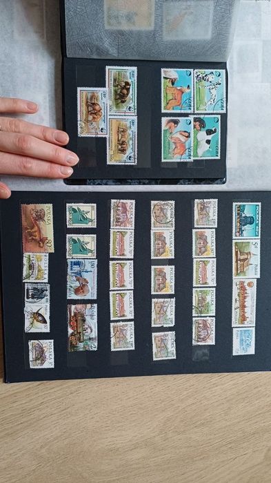 ZESTAW Znaczki Polska Kuba Laos ponad 100 szt
