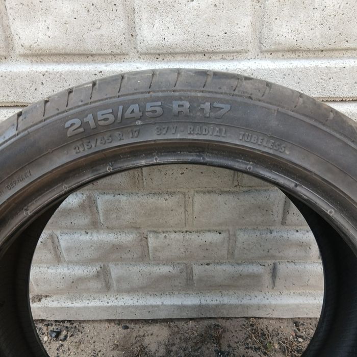 Sprzedam Opony 215/45/17