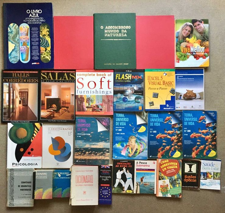 Vários livros - 2€ cada