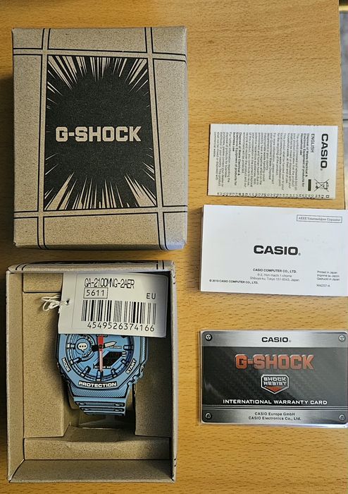 Casio G-SHOCK GA-2100mng-2AER Manga