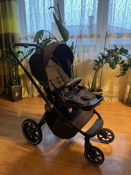 wózek muuvo 3.0 3w1 jet black + akcesoria