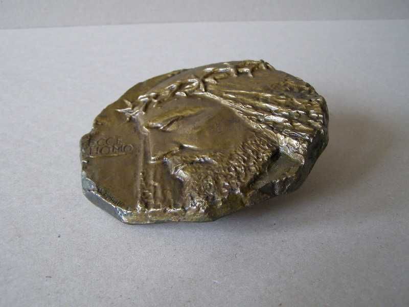 Plakieta /medal Wacław Kowalik - sygn. ECCE  HOMO