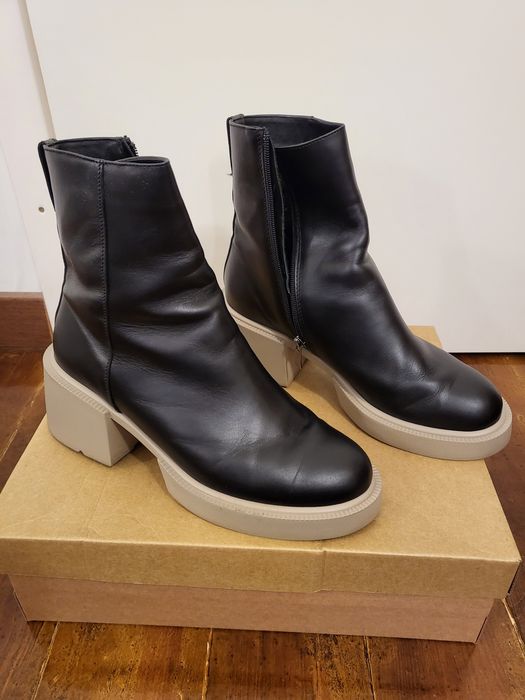 Ботінки, сапоги,  ботильйони нат шкіра