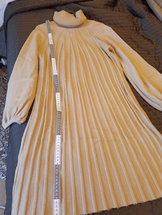 Vestido em camel - novo