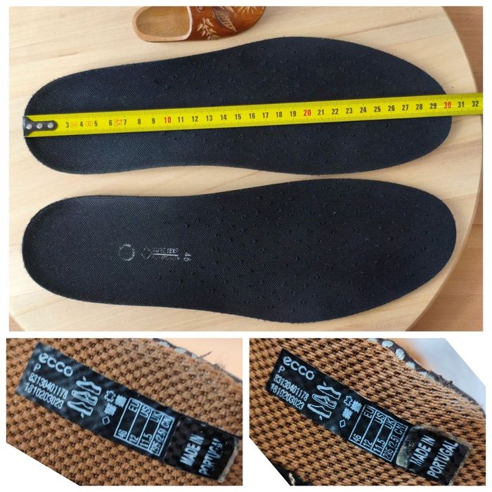 Buty r. 46 ECCO Cool Gore-Tex męskie Yak Leather