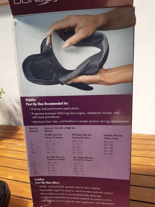 Sapato ortopédico hallux valgus