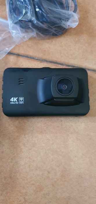 Dashcam 4k e câmara traseira