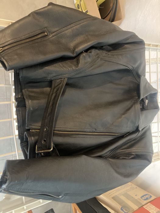 Casaco cabedal S motard