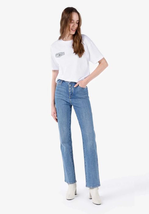 Джинсы Colin's на болтах 792 Mila Regular Fit женские w29 L34 Синие