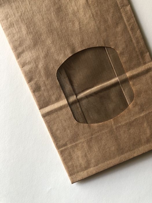 50 Sacos papel Kraft - stand up