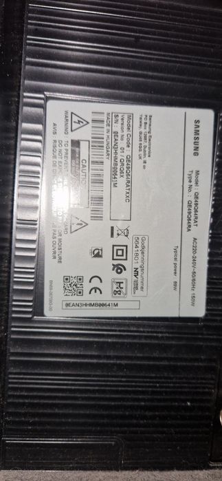 Samsung 49" Smart TV 4K UHD – Broken Screen64750931984131121