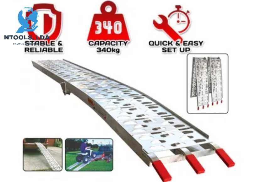 Rampas de Alumínio 680 Kg 2.26Mt NOVAS SUPER PREÇO (PAR)