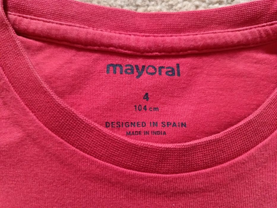 T-shirt Mayoral 4 anos