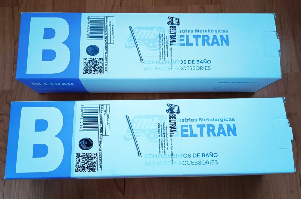 NOVO TOALHEIRO 34,5cm INOX-qualidade excelente