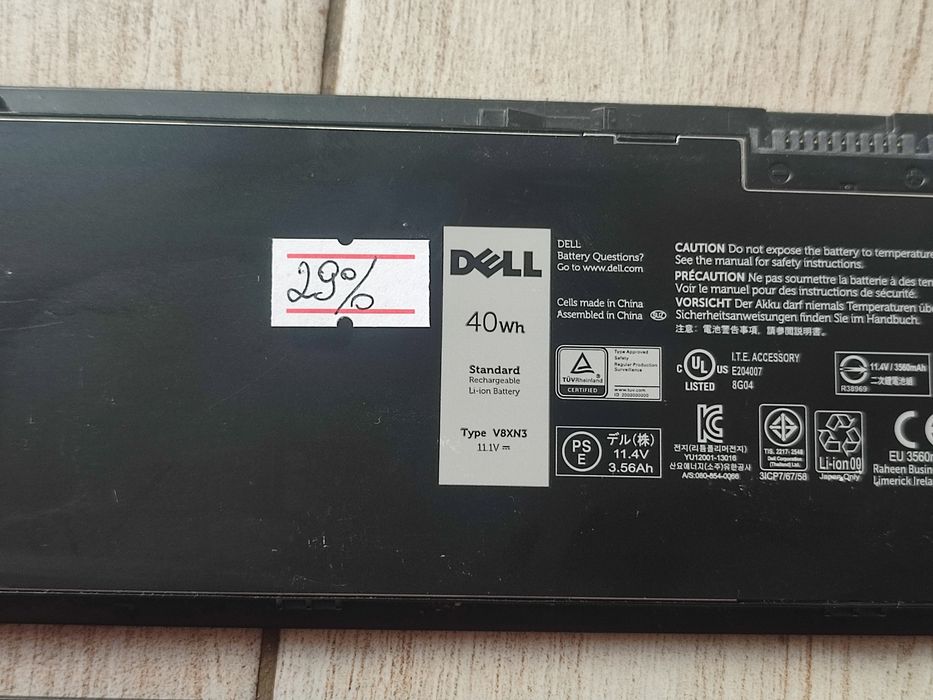 Батарея АКБ Dell 3RNFD , V8XN3 Dell 7440.7450