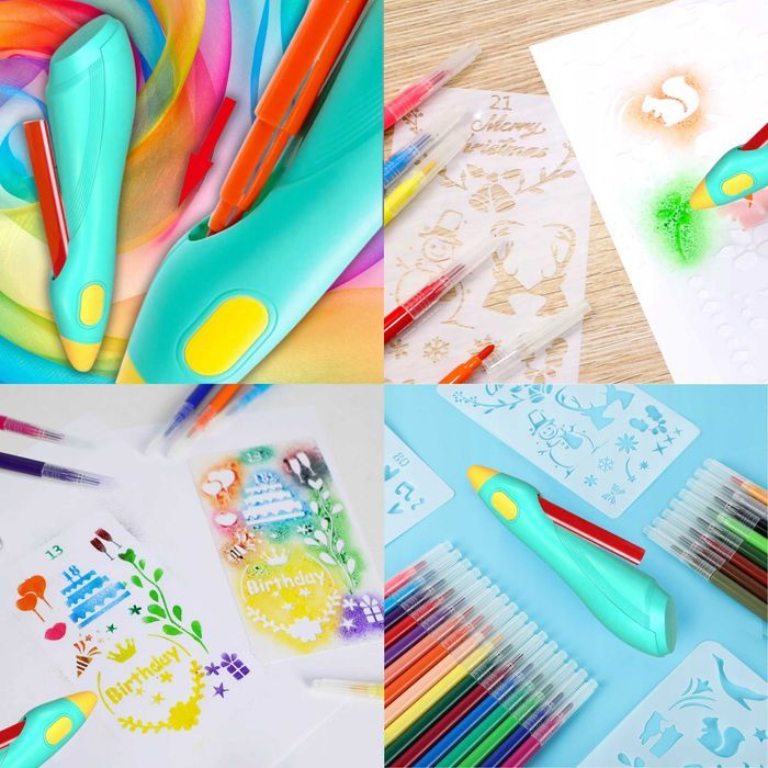 MARKER do malowania airbrush mazak do malowania dla dzieci Powystawowy