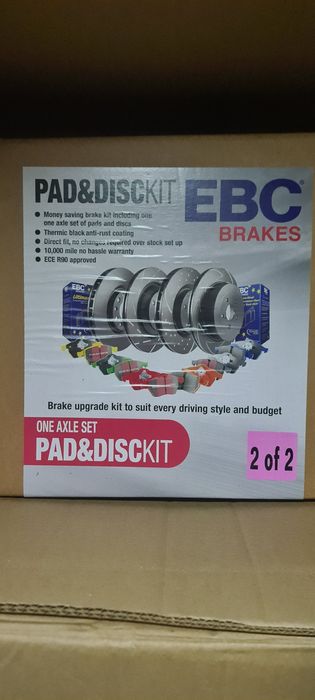 Kit travões EBC Toyota