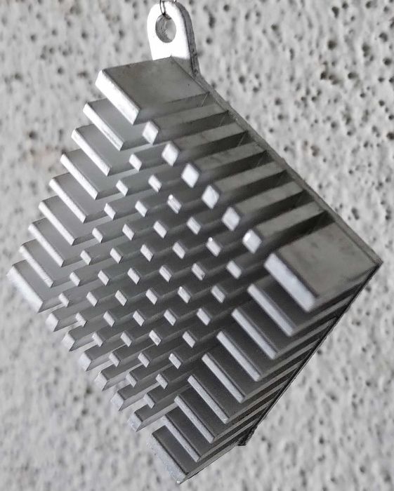 Espanta Espiritos Artesanal Aluminio Som Lindissimo